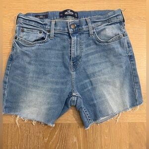 Hollister Light Blue Denim Shorts